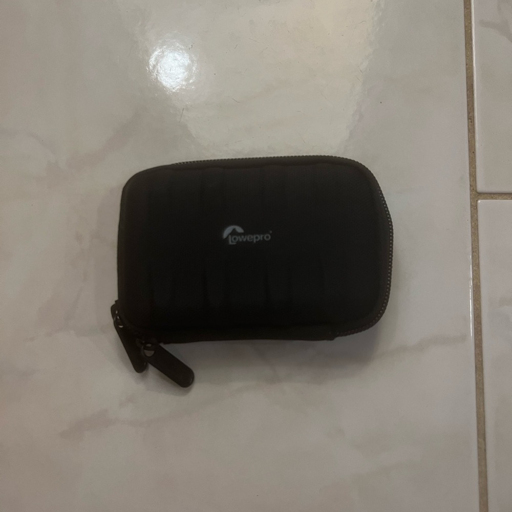 Lowepro Black Zippered Hard Compact Camera Case